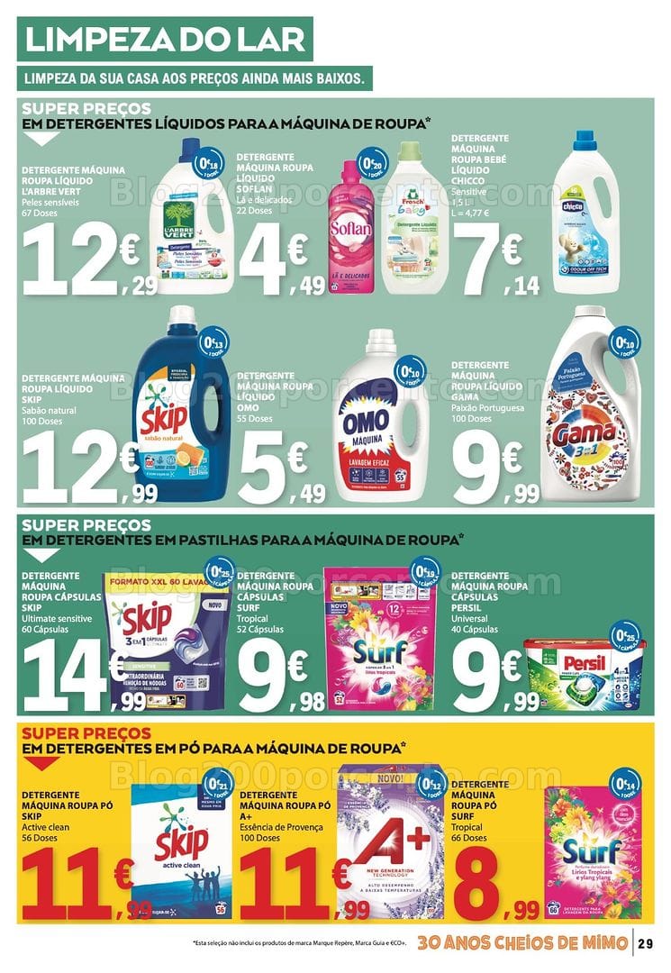 Antevisão Folheto E-LECLERC Promoções de 19 a 25 março